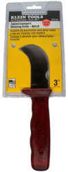 Klein Tools Cable lineman's Skinning Knife - Hook Blade & Notch
