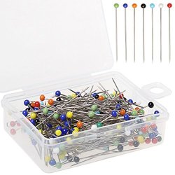250 Assorted Color Butterfly Shape Head Pins for Sewing DIY