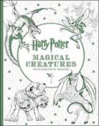 Harry Potter Magical Creatures Coloring Book Paperback