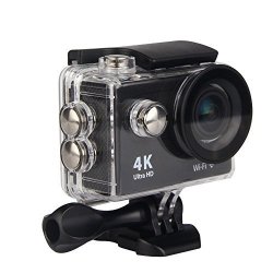 Cjc Premium Quality 4K Action Camera Full HD Wifi Waterproof Sports Camera Dv Video Camcorder With 4K25 1080P60 720P120FPS Video 12MP Photo And 170