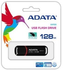 Adata UV150 128GB Glossy Black USB 3.0 Flash Drive