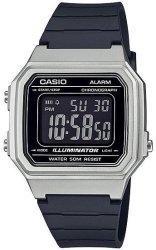 Casio Standard Collection Digital Wrist Watch - Silver And Black