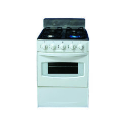 Totai 4 Bnr Gas Stove+oven With Ffd-white