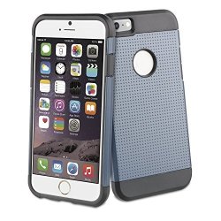 Muvit MUBKC0860CASE For Apple Iphone 6-SILVER