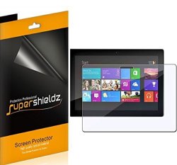 SUPERSHIELDZ 3-pack - Premium Anti-glare Matte Screen Protector For Microsoft Surface Windows Rt pro + Lifetime Replacements Warranty 3-pack - Retail Packaging