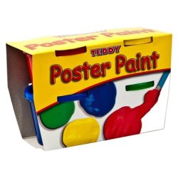 Poster Paint 100ML 4 Pack