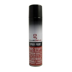 Glue Devil - Spray Paint - Enamel Black - 300ML - 3 Pack