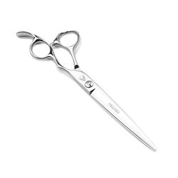 AKUTSU Professional Barber Shears 6.5" 7.0" Big Long Blade Hair Cutting Scissors shears With Case And Combs 7.0"