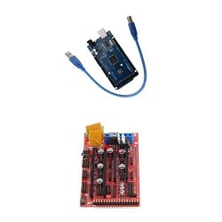Magideal Arduino Mega 2560 R3 Development Board +3D Printer Controller Kit Ramps 1.4