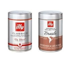 Coffee Beans Regular Medium Roast & Brazil Combo- 250GR Tins