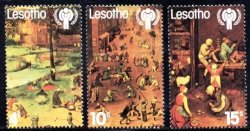 Lesotho - 1979 International Year Of The Child Set Mnh Sg 379-381