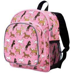 Wildkin Toddler Pink Horses Backpack Multi-colour