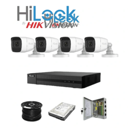 Hikvision Hilook By 4 Channel System With Audio Cctv Kit