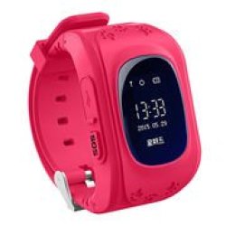 Smart Children's Watch Q50 For Kids With Sos Key And Gps