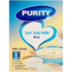 Purity Gluten Free Rice Baby Cereal 200ML