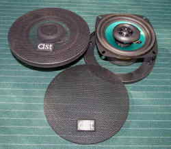 4" Ast Coaxial Speaker Set -- Free Shipping By Courier