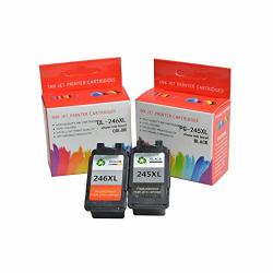 Wenon Remanufactured Ink Cartridges Canon PG-245XL 245 XL CL-246XL 246 XL Replacement For Pixma MX492 TS3120 MG2522 MX490 MG2920 MG2922 MG2520 MG3020 TS302 Printers