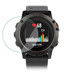 Coohole Transparent Clear Screen Protection Film For Garmin Fenix 5X Gps Clear