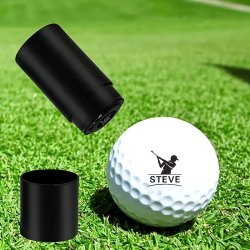 Custom Quick-dry Waterproof Golf Ball Stamp - Personalized Marker For Golfers Reusable Ink Stamp With Oil Matching Hypoallergenic PC Material Perfect Gift For Golf Enthusiasts