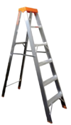 Afriladder Ladder Alu 8 Step 2.4M M d