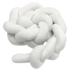 Nuovo - Knot Cot Bumper - 2M - White