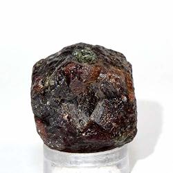 80 Carat Garnet Rough Stone Red Green Natural Almandine Crystal Mineral Cabochon Rock For Carving - Brazil