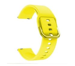 Samsung Galaxy 42MM Gear S2 Classic Replacement Silicone Strap - Yellow