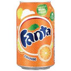 Fanta Orange Can 300ML - 24