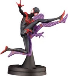 Artfx+ Spider-man Into The Spider-verse Pvc Figure - Miles Morales 15CM Scale: 1 10 - Parallel Import