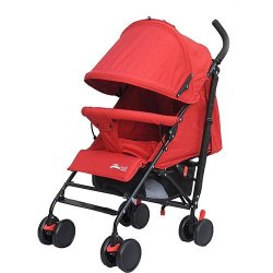 Little Bambino Umbrella Travel Stroller Red