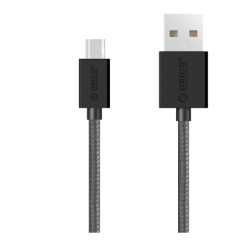 GIZZU Orico Micro Usb 1m Braided Charging Data Cable Black
