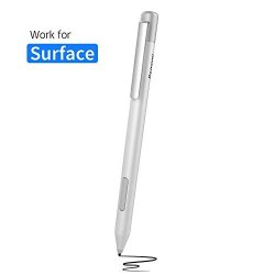 Surface Pen For Microsoft Surface Pro 6 Penoval Active Stylus For Touch Screen Compatible For Surface Pro 5 PRO 4 PRO 3 2018 2017 GO LAPTOP And More 4A Batteries