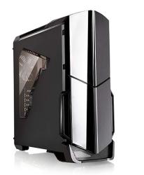 Versa Thermaltake N21 Translucent Panel Atx Mid Tower Window Gaming Computer Case Cases Ca-1d9-00m1wn-00