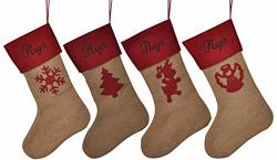 Huan Xun Customized Name Personalized Christmas Stockings Riya Best Gifts Bags Fireplace Decor For Home Familys