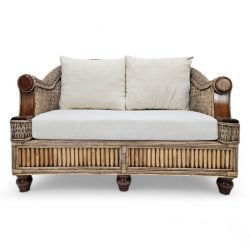 Cedro Rattan And Teak Sofa Furniture Sotran Dekorativ