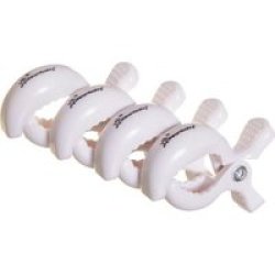 Dreambaby Stroller Clips Pack Of 4 White