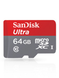 SanDisk Ultra 64GB microSDXC Memory Card