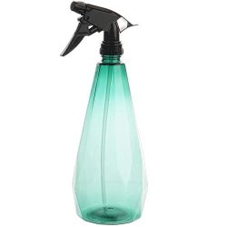1 Pack Plastic Spray Bottle 1L 32OZ Squirt Bottle Professional Empty Water Sprayer With Mist And Stream Adjustable Nozzle For Cleaning Solutions House Garden Plants Green