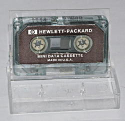 Vintage Hewlett-packard Mini Data Cassettes X 10 Part No: 18040 Circa 1980's Ex Venterstad