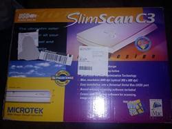 Microtek Slimscan C3 USB Flatbed Scanner