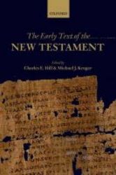 The Early Text Of The New Testament hardcover