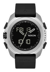 Nixon Ripley Men's Watch - Silver Black