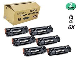 CE285A 85A Toner Cartridge 6 Pack Compatible For Hp Laserjet P1102 P1102W M1218NF Mfp Sold By As&eo