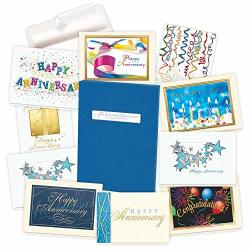 Anniversary Cards Assortment Box 35 Greeting Cards - With Foil And Embossing Anniversary 1