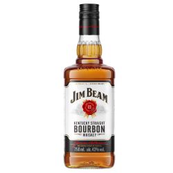 Jim Beam White Bourbon Whisky 750ML - 6