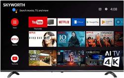 Skyworth 50 Inch Ultra 4K Hdr Smart Tv Support Chromecast - Alexa Echo - Google Home Android Tv - Q20300