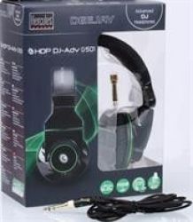 Hercules Hdp Dj-adv G501-advanced Dj Headphones: Djing With Style & Comfort- Black