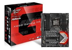 Asrock X299 Gaming K6 FATAL1TY Lga 2066 Intel X299 Sata 6GB S USB 3.1 USB 3.0 Atx Intel Motherboard
