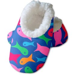 Snoozies Baby's Fish Toss Footies - Small