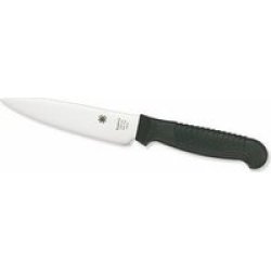 Spyderco K05PBK Kitchen Paring Knife 45 Black Pln